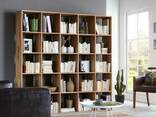 Стеллаж для книг "Куб" из дерева от производителя 5х5 - фото 1