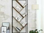 Стеллаж для книг в стиле LOFT (Rack - 013). Дизайнерская. .. - фото 1
