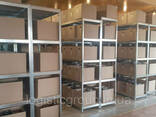 Стеллаж полочный 1800х900х500мм, 200кг, 5 полок с ДСП/МДФ оцинкованный для офиса. .. - фото 3