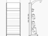 Стеллаж торговый для книг, газет, журналов и другой прессы - фото 3