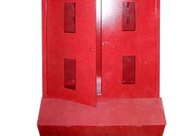 Стенд пожарный закрытого типа с ящиком для песка