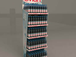 Стенды торговые  для воды под любой бренд