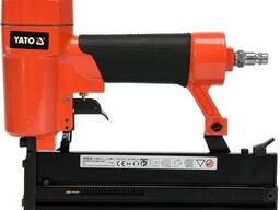 Степлер пневматический Yato 8 Bar, для скоб h = 25-40 мм, w = 5,7 мм и гвоздей 10-50 мм. ..