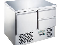 Стіл холодильний з шухлядами GF-S901-2D-H6C та GF-GN2110TN-HC боковий нижній агрегат