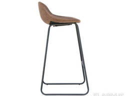 Стілець високий коричневий Бостон