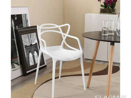 Стілець Мастерс барний пластиковий білий