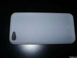 Стильный матовый белый TPU чехол iPhone 5C - фото 3