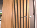 Стіна та двері з рейок - фото 2