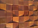 Стінові 3D панелі з дерева Wood Rock