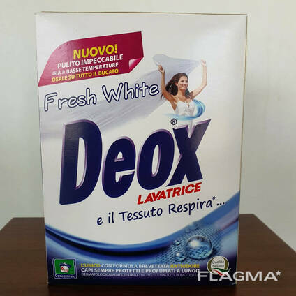 Стиральный порошок Deox, Италия, автоматическая или ручная стирка, качество супер