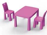 Стол и 2 стульчика 2в1 хоккей, Doloni, детский пластиковый столик и. ..