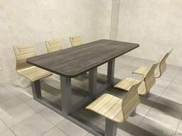 Стол лофт 6 мест