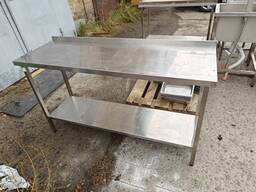 Столы мойки полки из нержавеющей стали нержавейка ресторан кафе бу