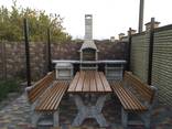 Стол садовый, мебель для сада, парка, улицы, наборы садовой мебели - фото 2