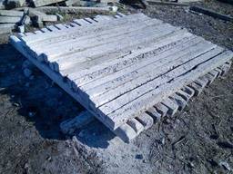 Бетонные столбы для сада, бетонні стовпи для саду 220-240см