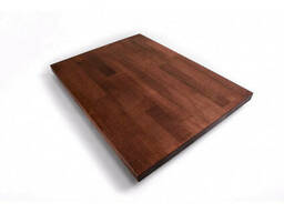 Квадратная столешница из массива дерева 40 мм толщиной