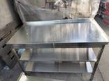 Столы, мойки, полки из нержавейки нержавеющей стали - фото 3