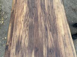 Столы в стиле ЛОФТ, металлическое подстолье и столешница из массива амбарного дуба