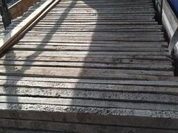 Железобетонные столбики стовпи стовпчик на огорожу паркан забор з сітки дріт сетка рабица