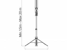 Стойка c прожекторами двойная Tower c розеткой+выключатель