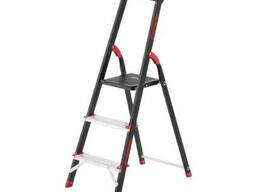 Драбина 3 сходинки, лоток для інвентарю, сталевий профіль, висота верхньої сходинки...