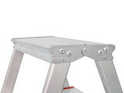 Стремянка алюминиевая двухсторонняя Scala.TOP Twinstep 2х4 ступени