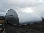 Арочный ангар полукруглый склад под ключ 1500-1700 грн/м2 - фото 1
