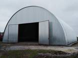Арочный ангар полукруглый склад под ключ 1500-1700 грн/м2 - фото 3