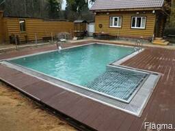 Строительство бассейнов из нержавеющей стали.