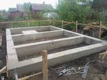 Строительство фундамента. Бетонные работы. Отмостка. - фото 3