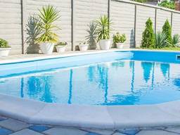 Строительство и установка бассейнов из полипропилена пластик