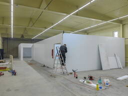 Будівництво камер для охолодження продуктів харчування