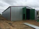 Строительство складов под ключ ( ангар, теплица, бмз склад) - фото 1