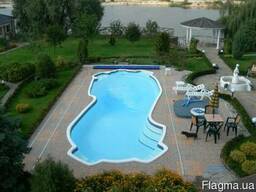 Строительство стекловолоконных/керамических бассейнов