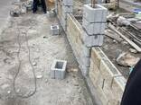 Строительство забора из Шлакоблока Киевская область - фото 2
