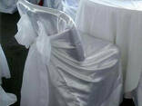 Свадебный чехол для стульев