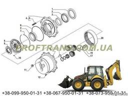 Ступица Caterpillar 434 сателлит ступицы, бортовой редуктор