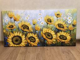 Сучасна картина у м. Львів "Соняхи" , інші роботи