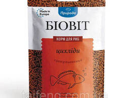 Сухой корм для аквариумных рыб в палочках Природа Биовит Цихлиды 25 г (4823082404681)