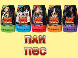 Сухой корм для собак Пан Пес