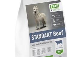 Сухий корм StarDeyl Standart 10кг (телятина) для собак великих та середніх порід