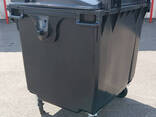 Sulo пластиковий контейнер для сміття 1100 літрів посилений (Бак для сміття) - фото 2