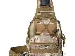 Сумка через плече 6 л тактична армійська мультикам