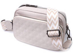 Сумка для жінок з натуральної шкіри Vintage 22633 Білий 21х15х7 см