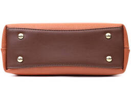 Сумка для жінок з натуральної шкіри Vintage 22669 Рудий 26х17х9,5 см