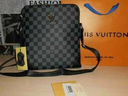 Сумка мужская планшетка Louis Vuitton кожа, Франция