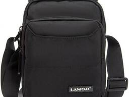 Сумка на плечо Lanpad мужская черная