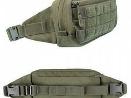 Сумка на пояс с Molle Mil-Tec олива