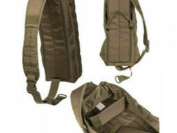 Сумка-рюкзак Mil-Tec Sling Bag Tanker однолямочная черная