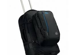Сумка-рюкзак на колесах Vango Exodus 60+20 серый/голубой. ..